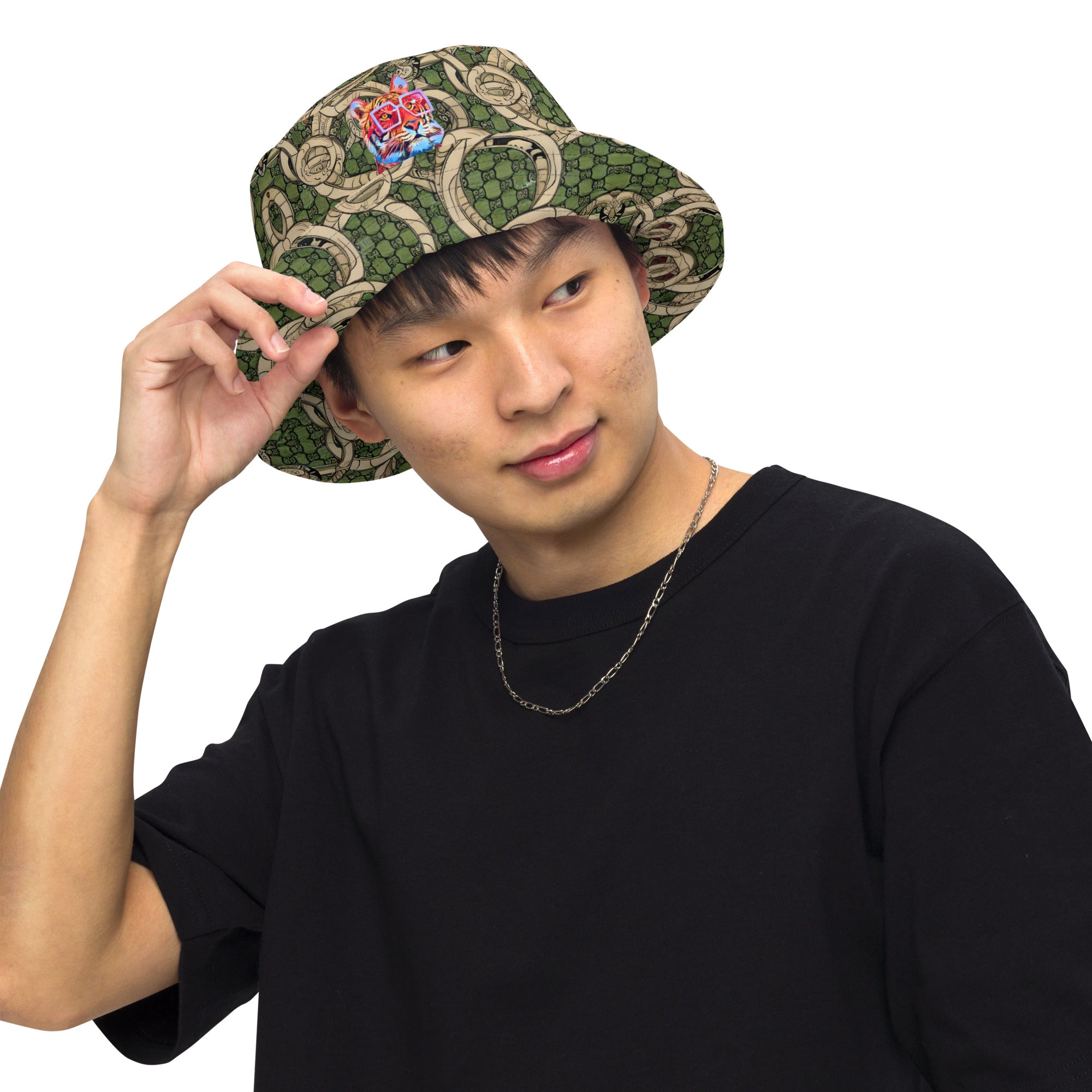 BAB GOOCH TIGER BEATZ - Reversible bucket hat