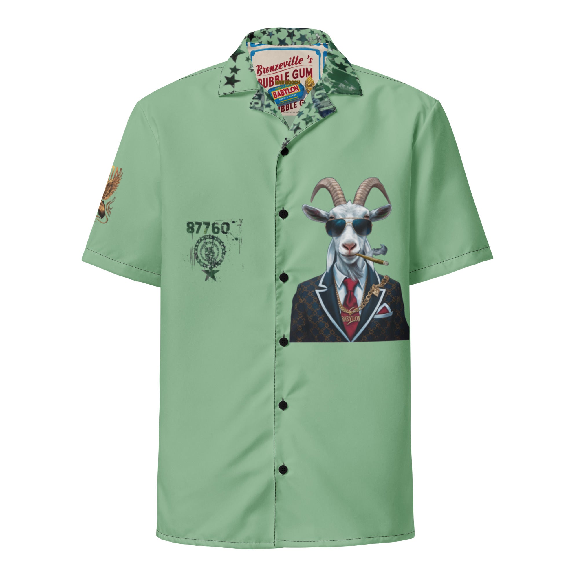 B GOAT Unisex button shirt