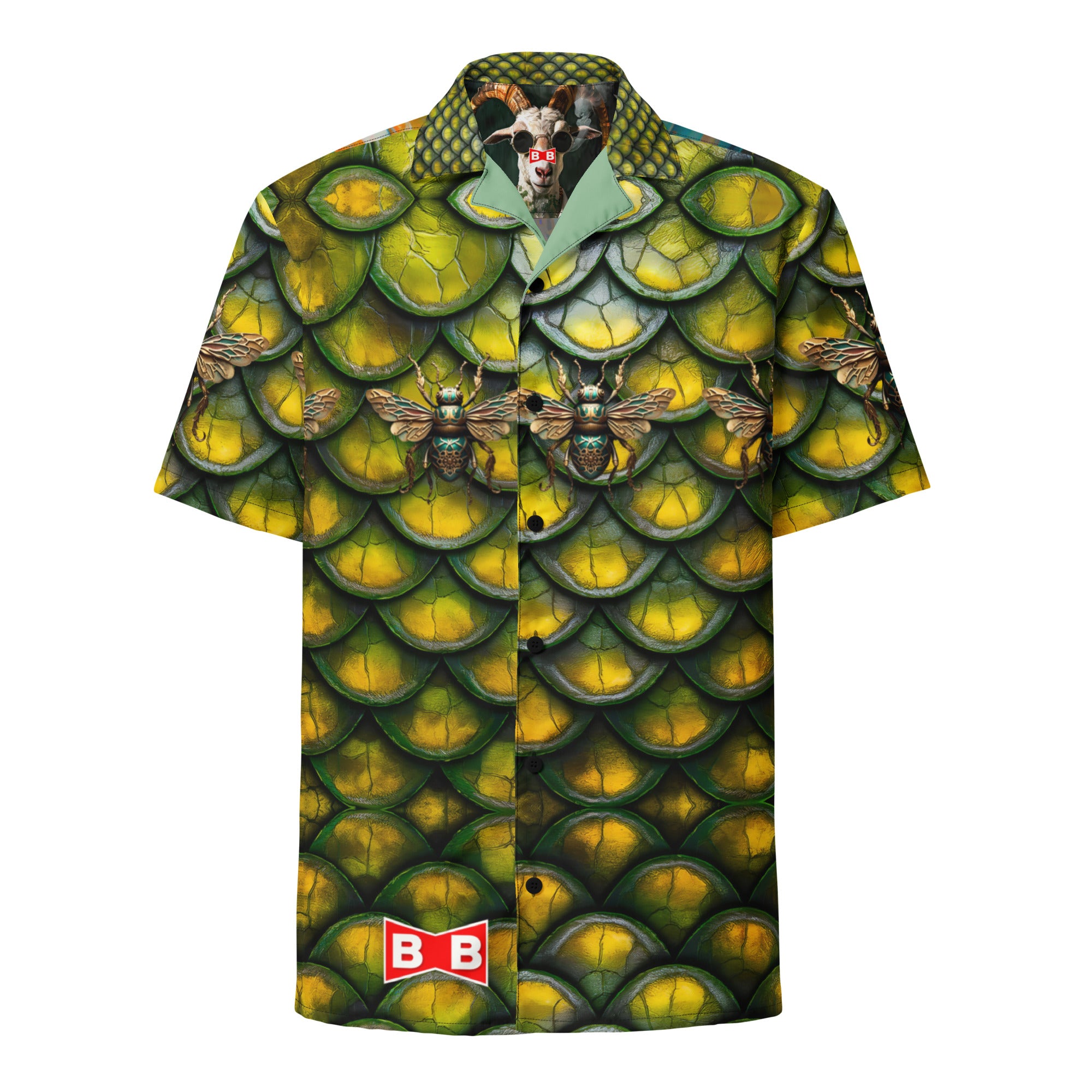 BRAGON BUG Unisex button shirt