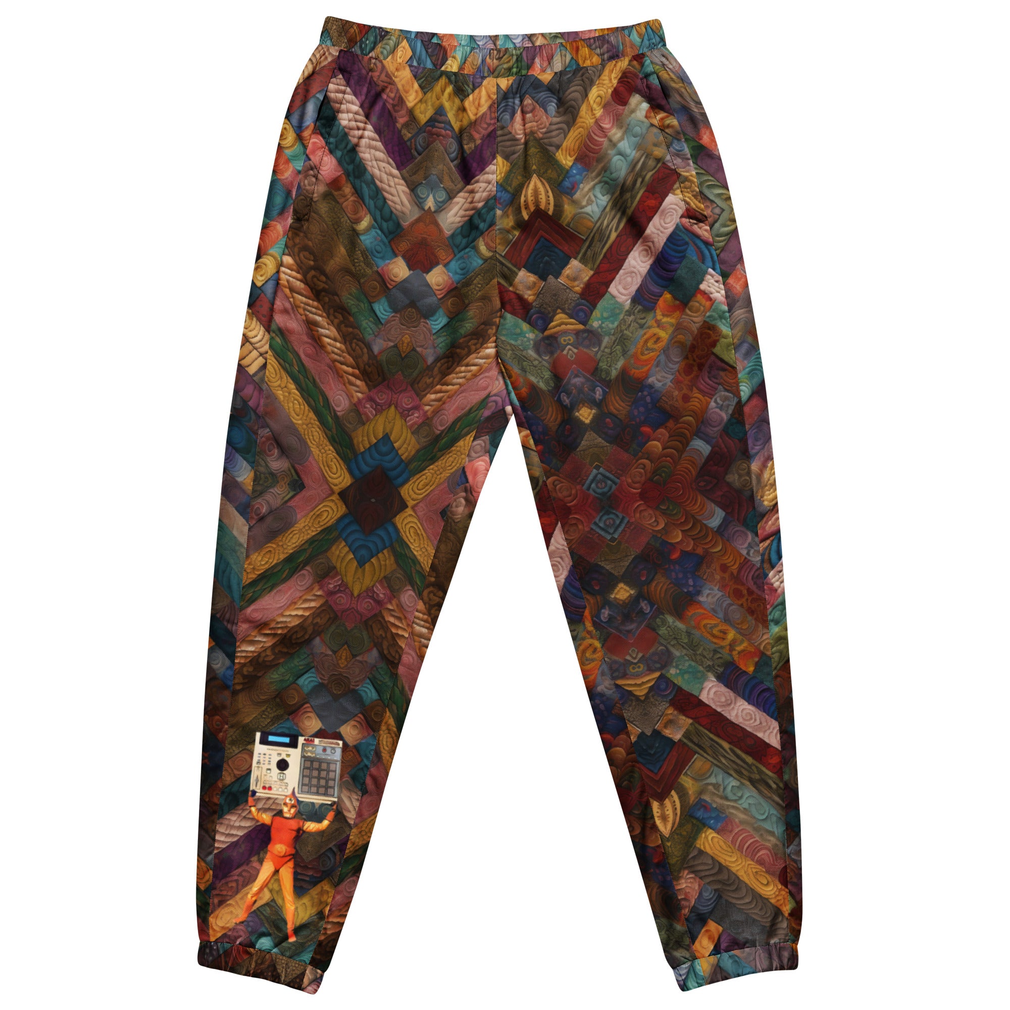 BAB GOOCH SPECTER PATCHWERK BEAT-Unisex track pants